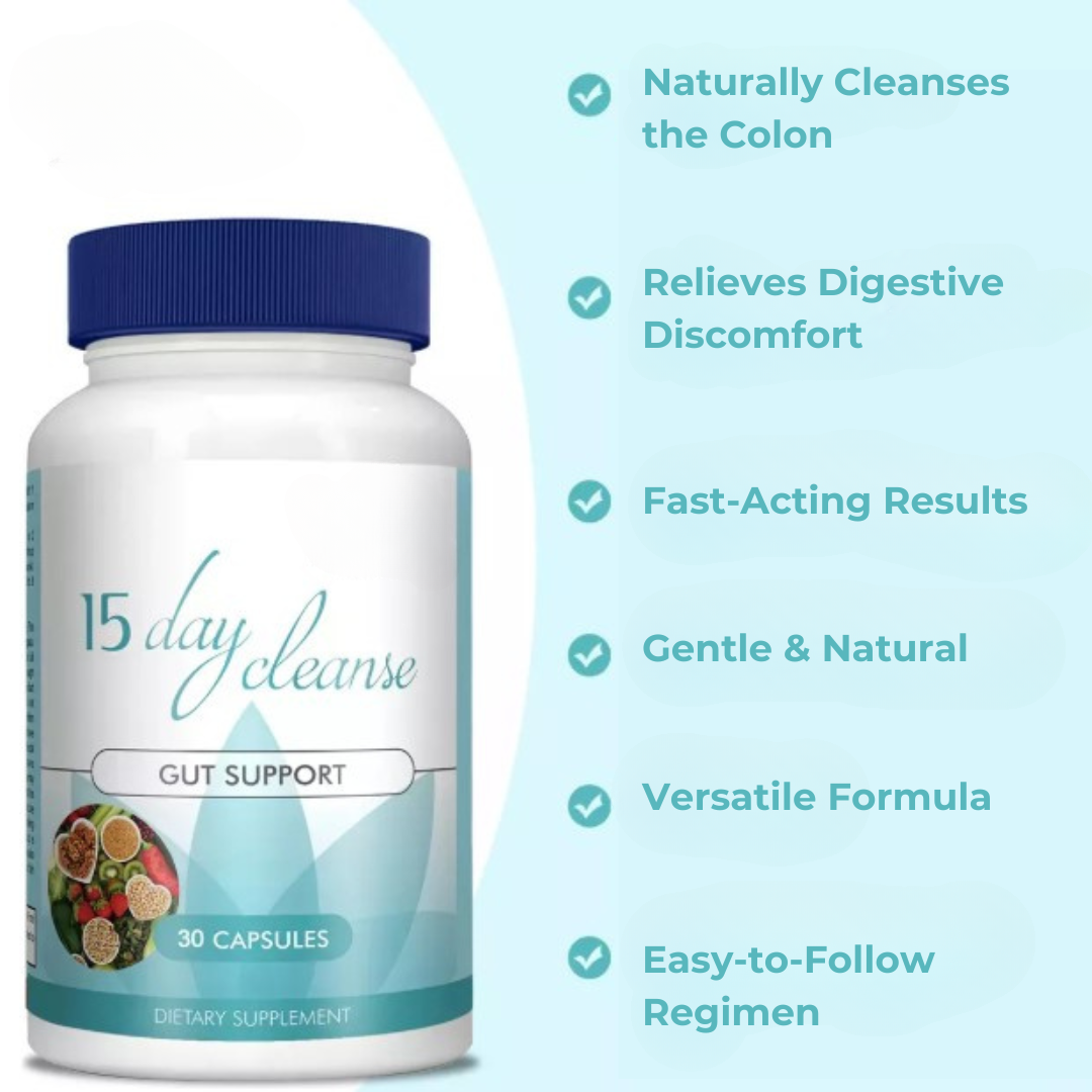 15-Day Cleanse: Gut and Colon Support